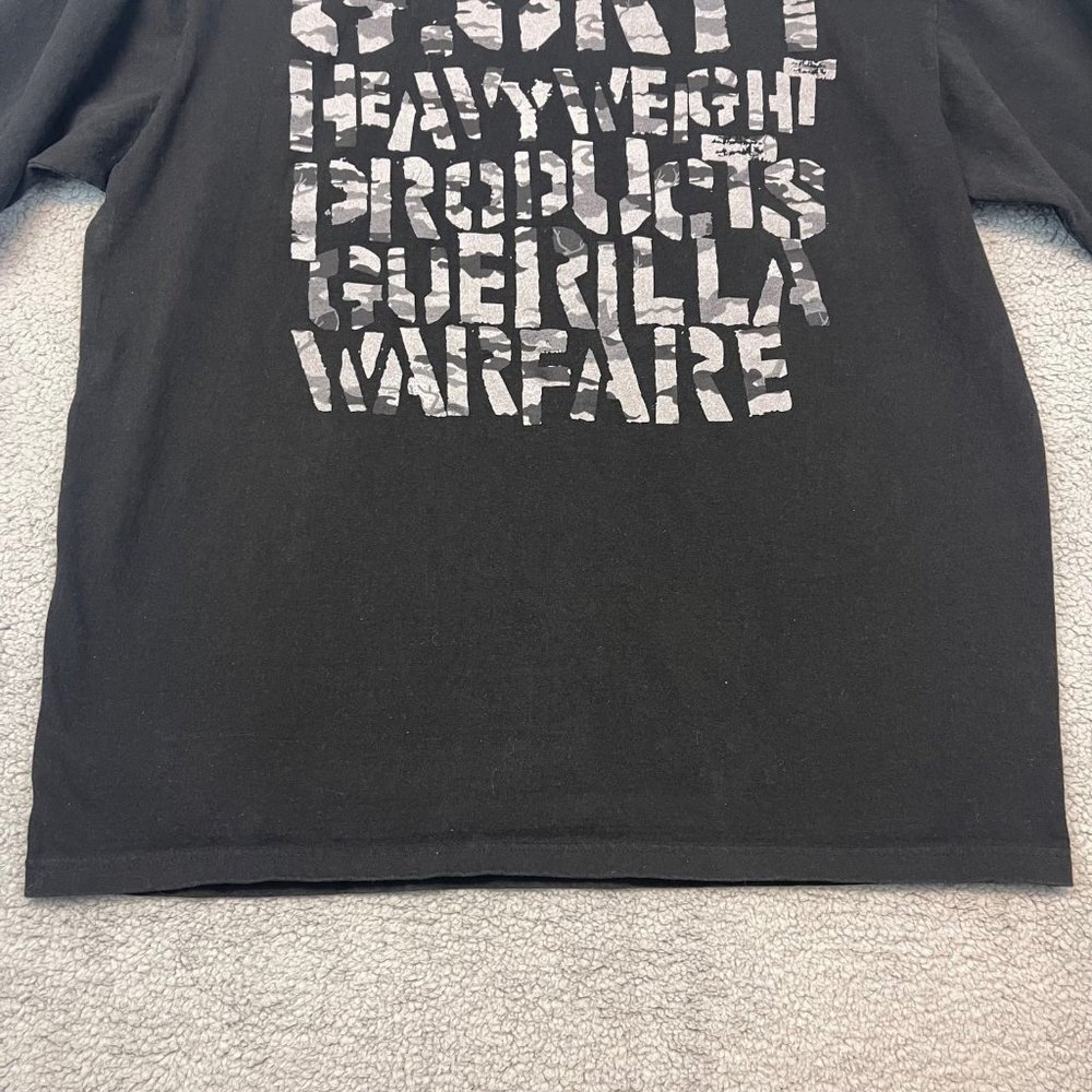 Vintage G-Unit Heavyweight Products Guerilla Warfare Men’s X-Large‎ Black Shirt - Picture 5 of 11